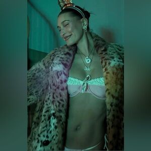 With Jean Pink Candy Bikini Set